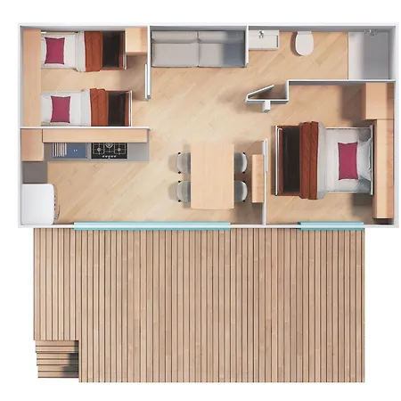W Terrace & Pool Chalet